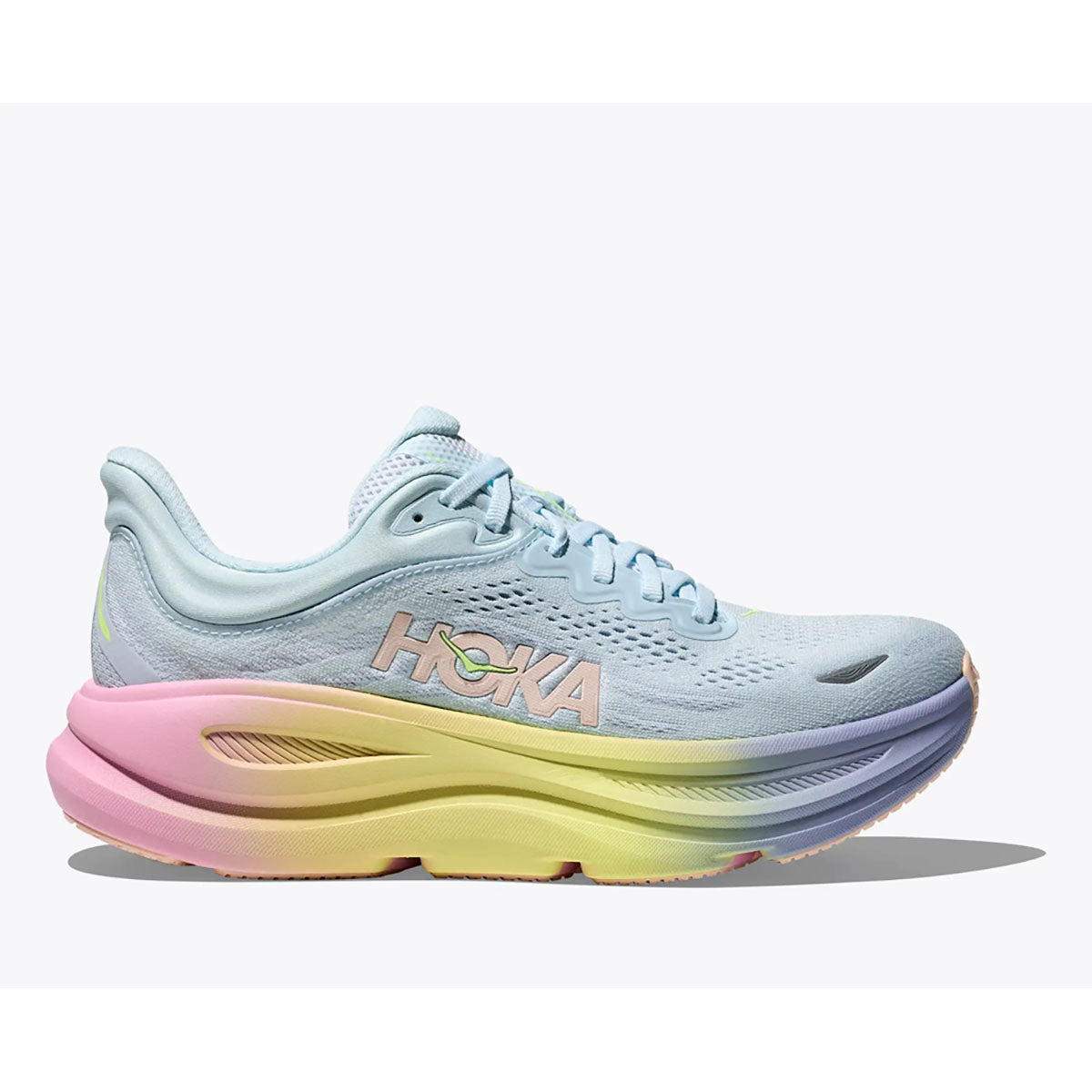 Hoka Womens Bondi 9 Glimmering Blue / Overcast