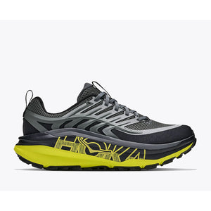 Hoka Mens Stinson 8 Black/Hoka Citrus