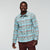 Cotopaxi Men's Mero Organic Flannel Shirt Bluegrass Plaid