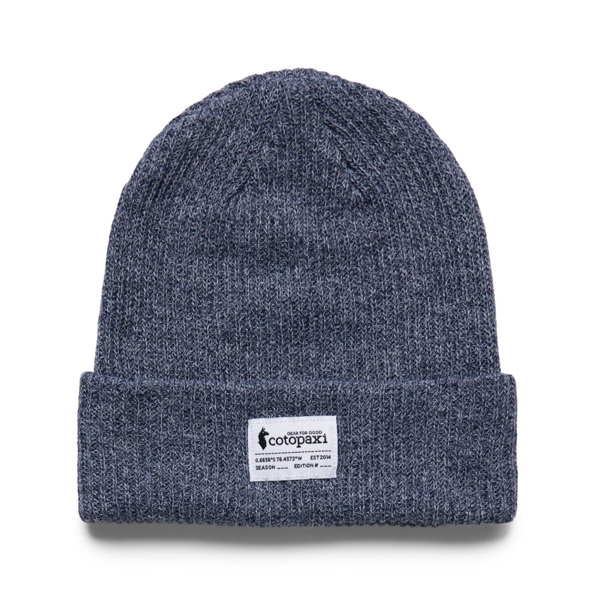Wharf Beanie - Cotopaxi Patch Heather Graphite