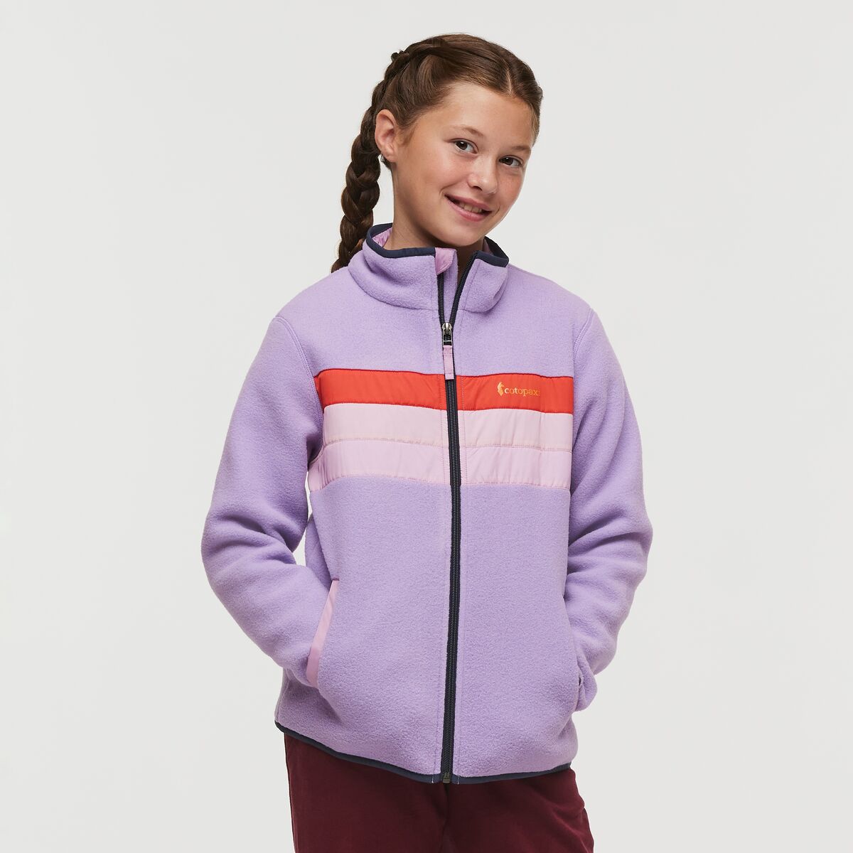 Cotopaxi Kids' Teca Fleece Jacket Flower Power