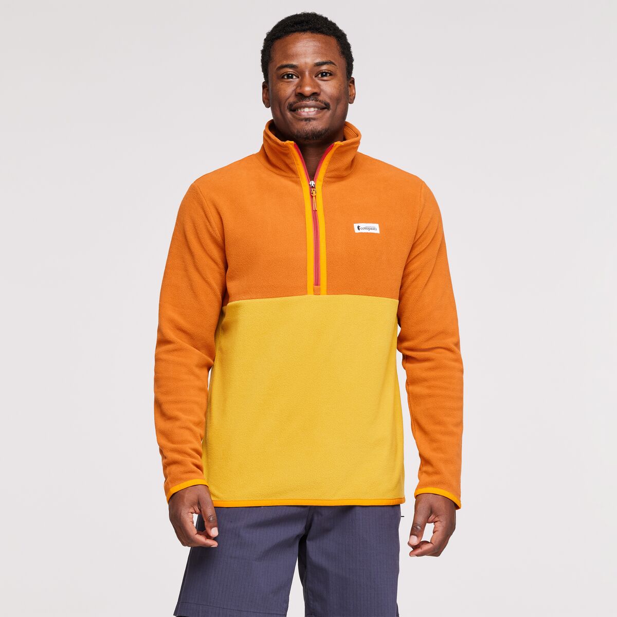 Cotopaxi Men&#39;s Amado Fleece Pullover ezcal &amp; Amber / M