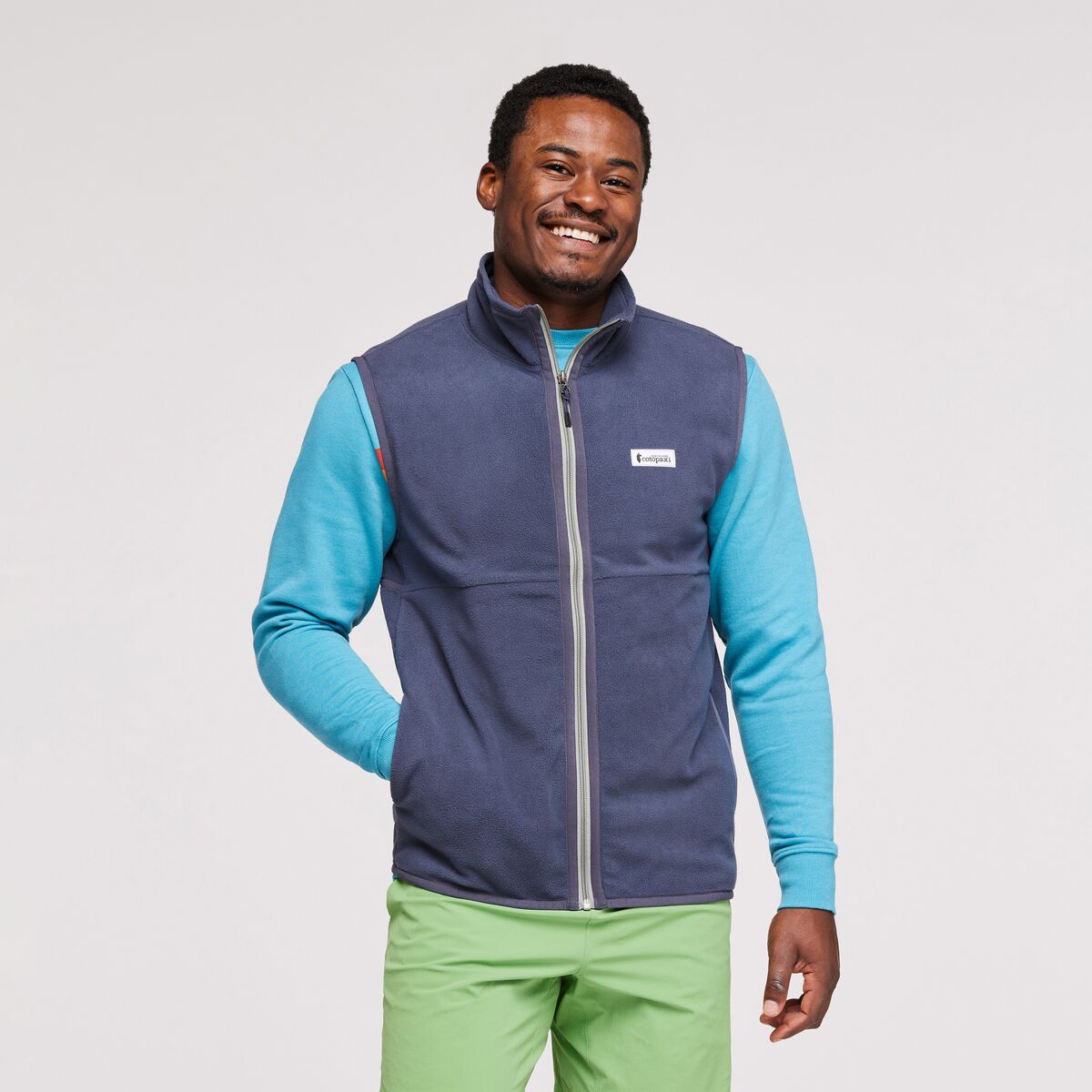 Cotopaxi Men&#39;s Amado Fleece Vest Graphite