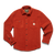 Howler Brothers Mens Allegheny Fleece Overshirt CIN Cinnamon
