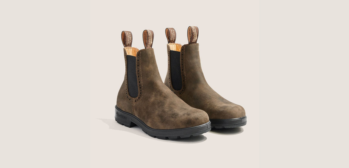 Blundstone Womens Original High Top Boots Rustic Brown