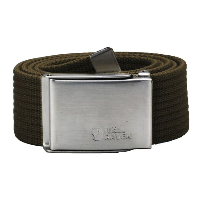 Fjallraven Canvas Belt Dark Olive