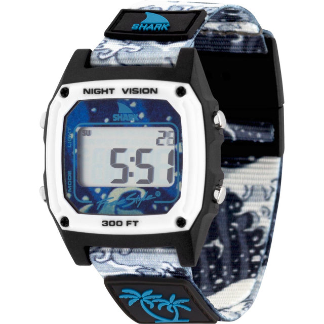 Freestyle Watches Sage Erickson Shark Classic Clip Flower Power Luke Davis-White Wave