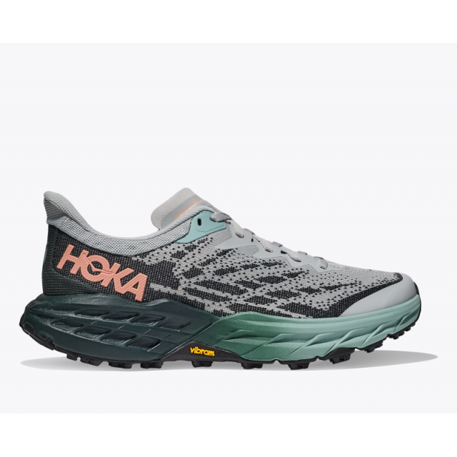 Hoka Women&#39;s Speedgoat 5 HMSP Harbor Mist/Spruce