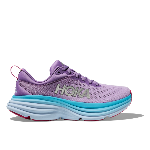 Hoka Women&#39;s Bondi 8 CVPL Chalk Violet/Pastel Lilac