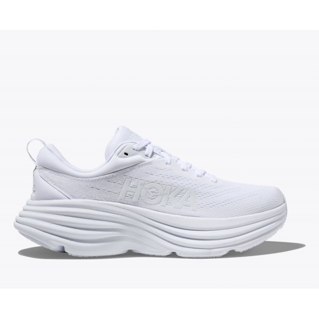 Hoka Women&#39;s Bondi 8 WWH White/White