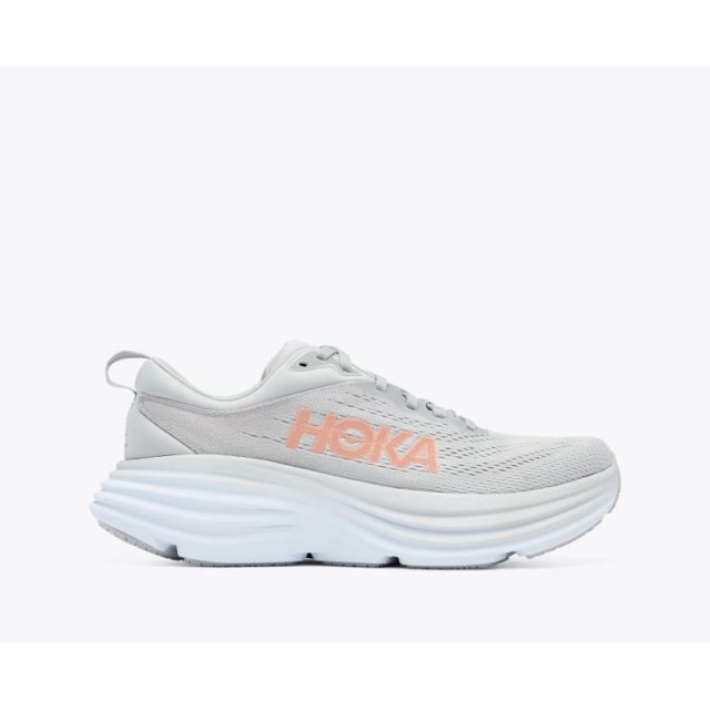 Hoka Women&#39;s Bondi 8 HMLR Harbor Mist/Lunar Rock