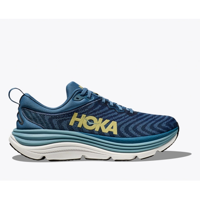 Hoka Mens Gaviota 5 Bluesteel/Stone Blue