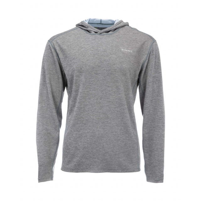 Simms Fishing Mens BugStopper Hoody 083 Steel Heather