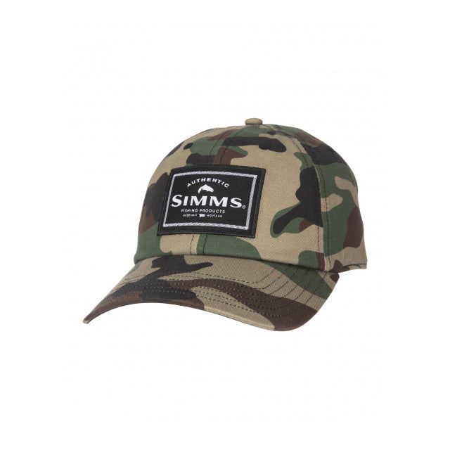 Simms Fishing Single Haul Cap Woodland Camo