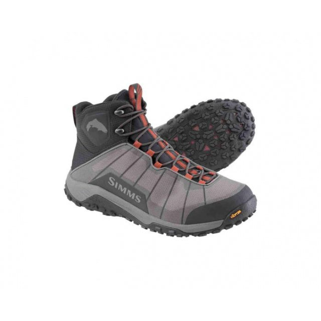 Simms Fishing Men&#39;s Flyweight Wading Boot 016 Steel Grey