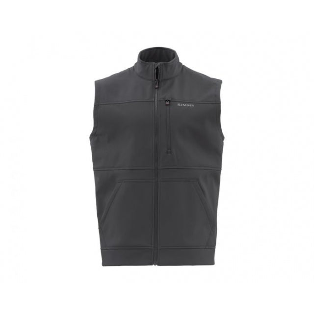 Simms Fishing Mens Rogue Fleece Vest 005 Raven