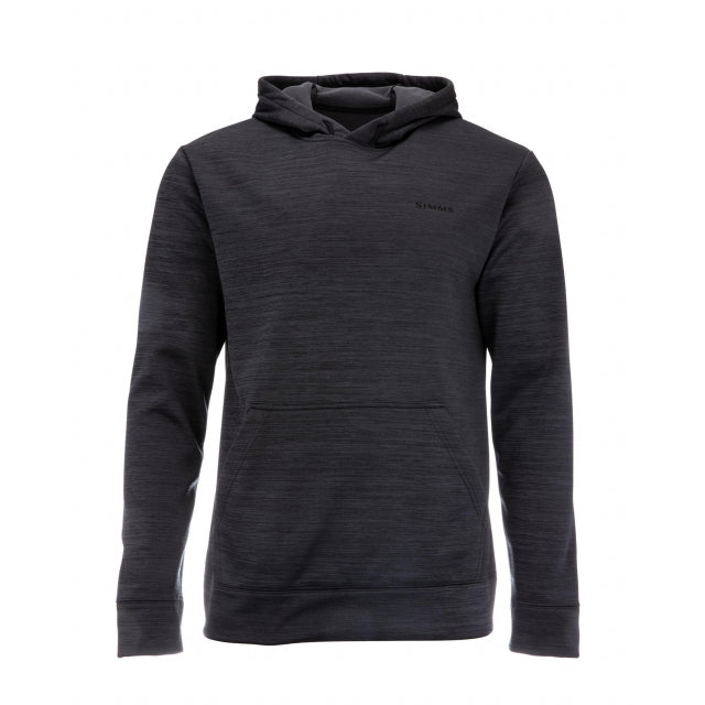 Simms Fishing Mens Simms Challenger Hoody 010 Black Heather