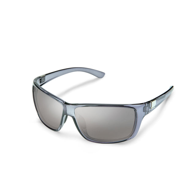 Suncloud Councilman Sunglasses (Medium Fit) Transparent Grey/Polar Silver Mir