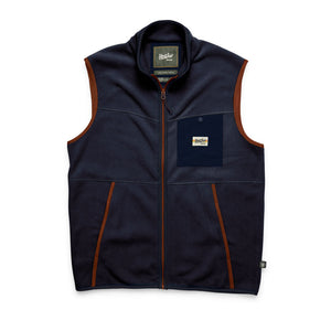 Howler Brothers Mens Free Range Fleece Vest Nightfall