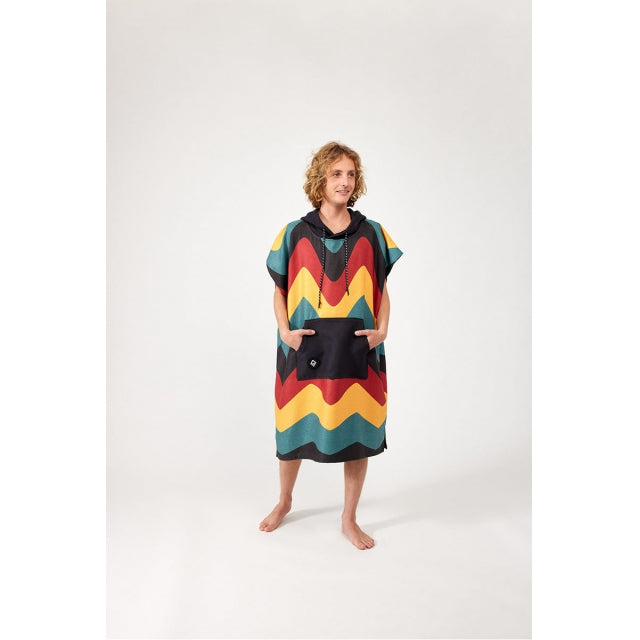 Nomadix Changing Poncho: Wave Blue Melt Kingston
