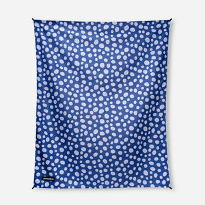 Nomadix Festival Blanket: Tie-dye Black And White Pebbles Dusk