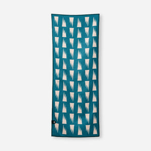 Nomadix Mini Towel: Zone Teal Summit Green