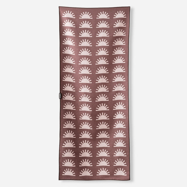 Nomadix Single Sided Print Sunshine Burgundy