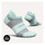 Feetures! High Performance Cushion No Show Tab Socks 2580 ove Aside Mint / M