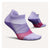 Feetures! Elite Light Cushion No Show Tab Socks 5579 ace Up Lavender / L