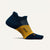 Feetures! Merino 10 Cushion No Show Tab 739 Dark Sapphire