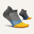 Feetures! Elite Light Cushion No Show Tab Socks Electric Gray