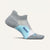 Feetures! Elite Light Cushion No Show Tab Socks 749 Gray ky / S