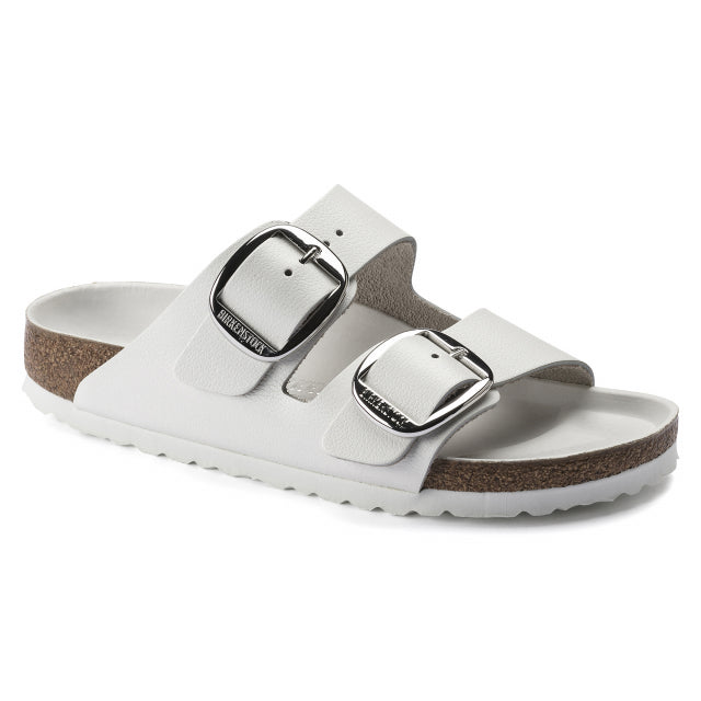 Birkenstock Arizona Big Buckle Oiled Leather - Nar White