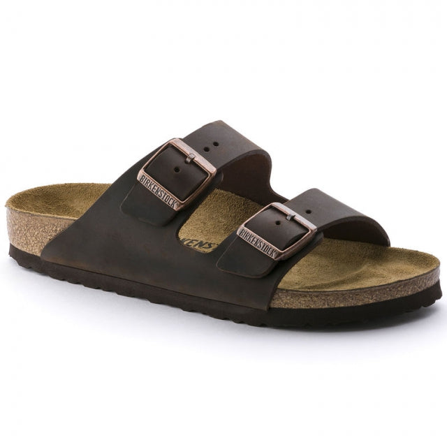 Birkenstock Arizona Soft Footbed Oiled Nubuck Leather Habana