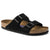 Birkenstock Arizona Soft Footbed Suede Leather Black: