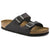 Birkenstock Arizona Soft Footbed Oiled Nubuck Leather Black: