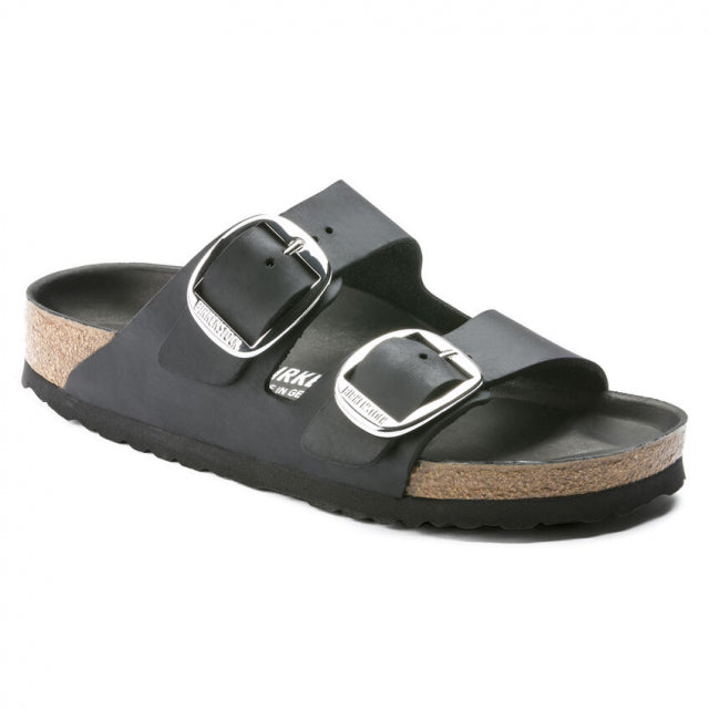 Birkenstock Arizona Big Buckle Oiled Leather - Nar Black