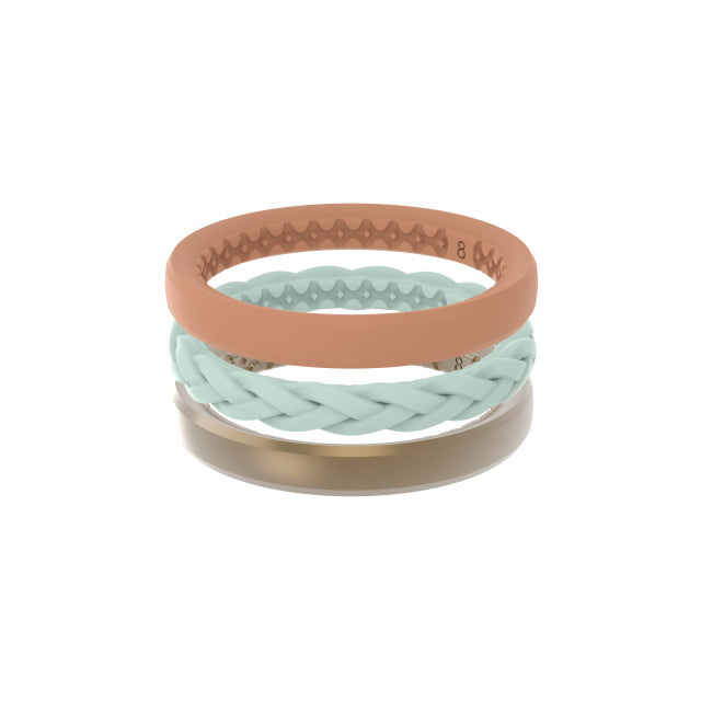 Groove Life Corp W Groove Stackable Ring Gold Coast
