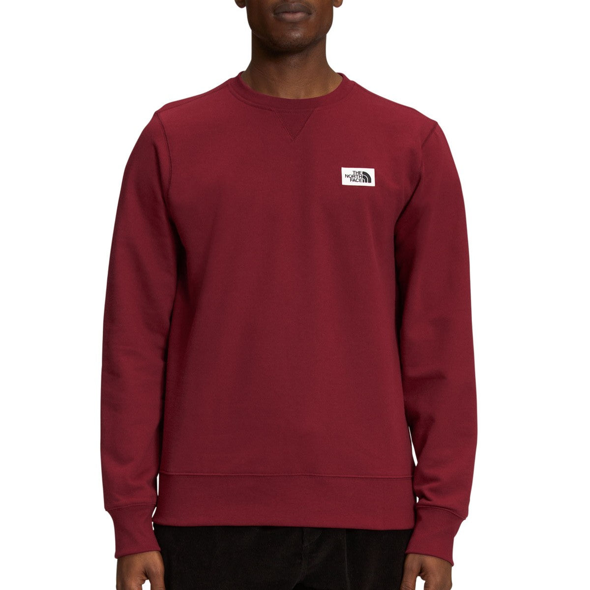 The North Face Men&#39;s Heritage Patch Crew Cordovan