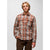 Prana Mens Westbrook Flannel Shirt Tawny