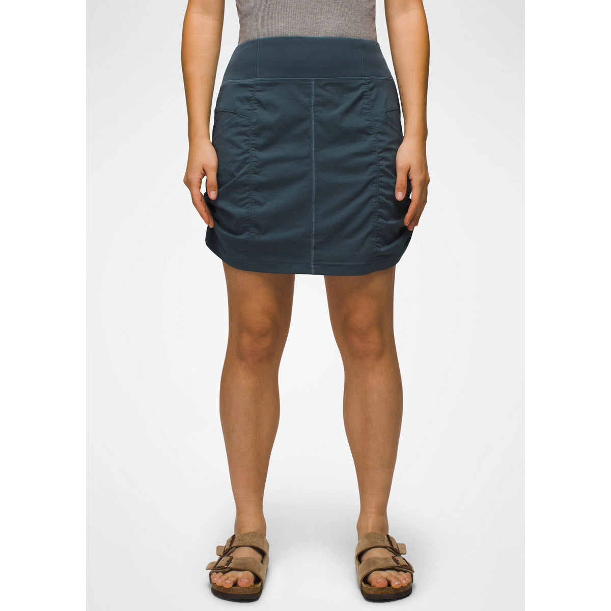 Prana Women's Koen Skort Grey Blue