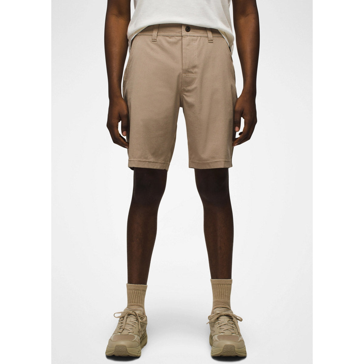 Prana Men's Hybridizer Short - 8" Dark Khaki