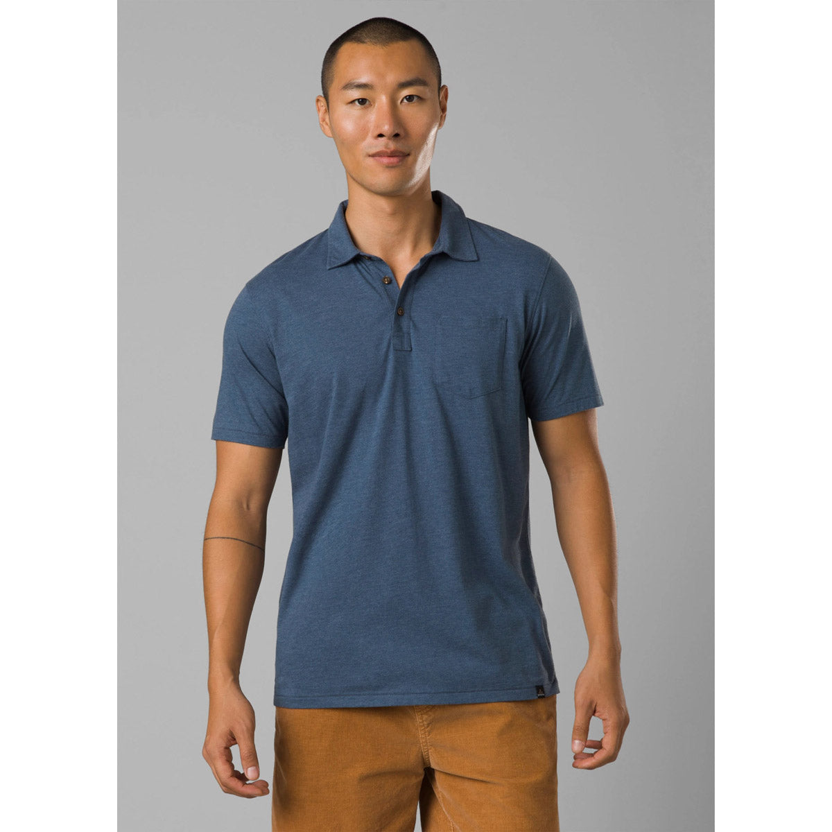 Prana Men&#39;s prAna Polo Denim Heather