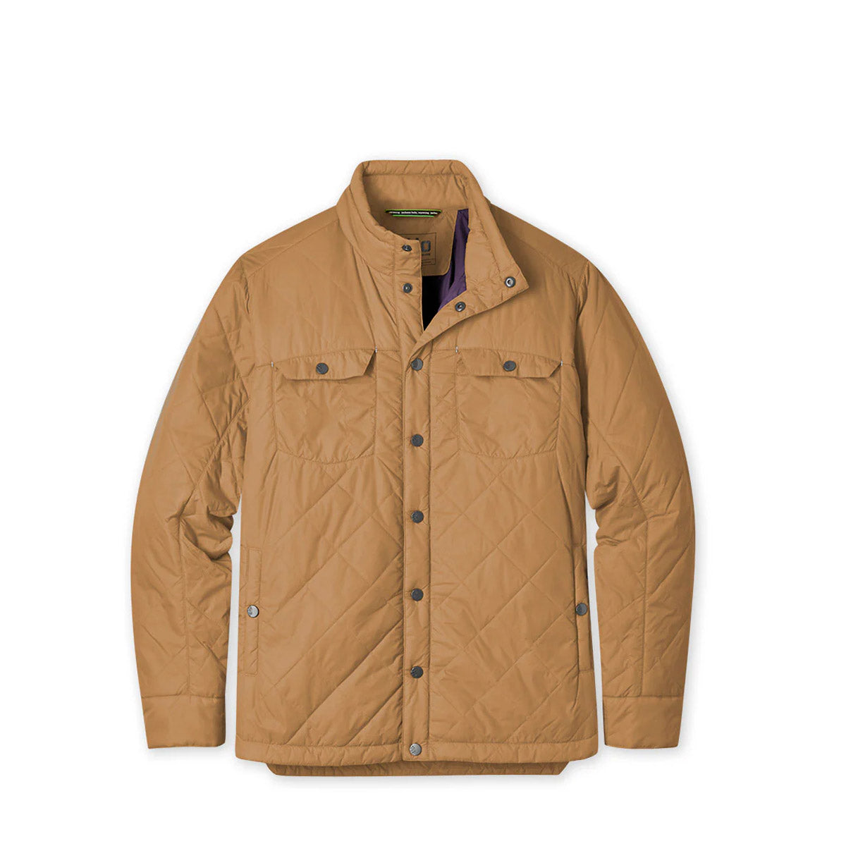 Stio Men's Skycrest Insulated Snap Shirt Chipmunk