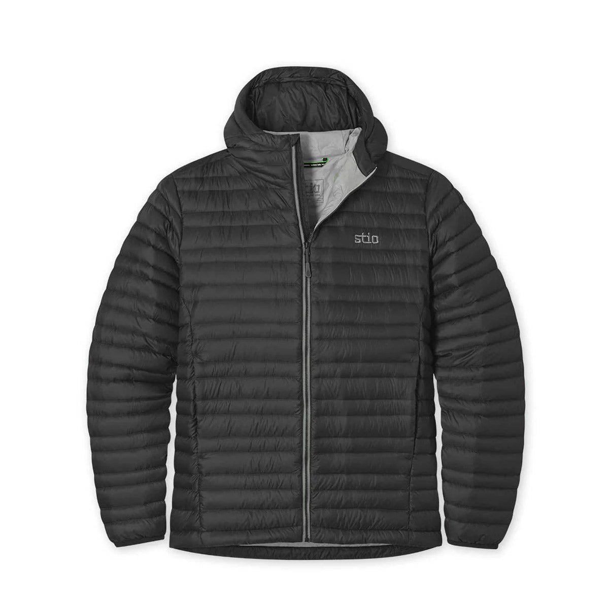 Stio Men's Pinion Down Hooded Jacket Abyss