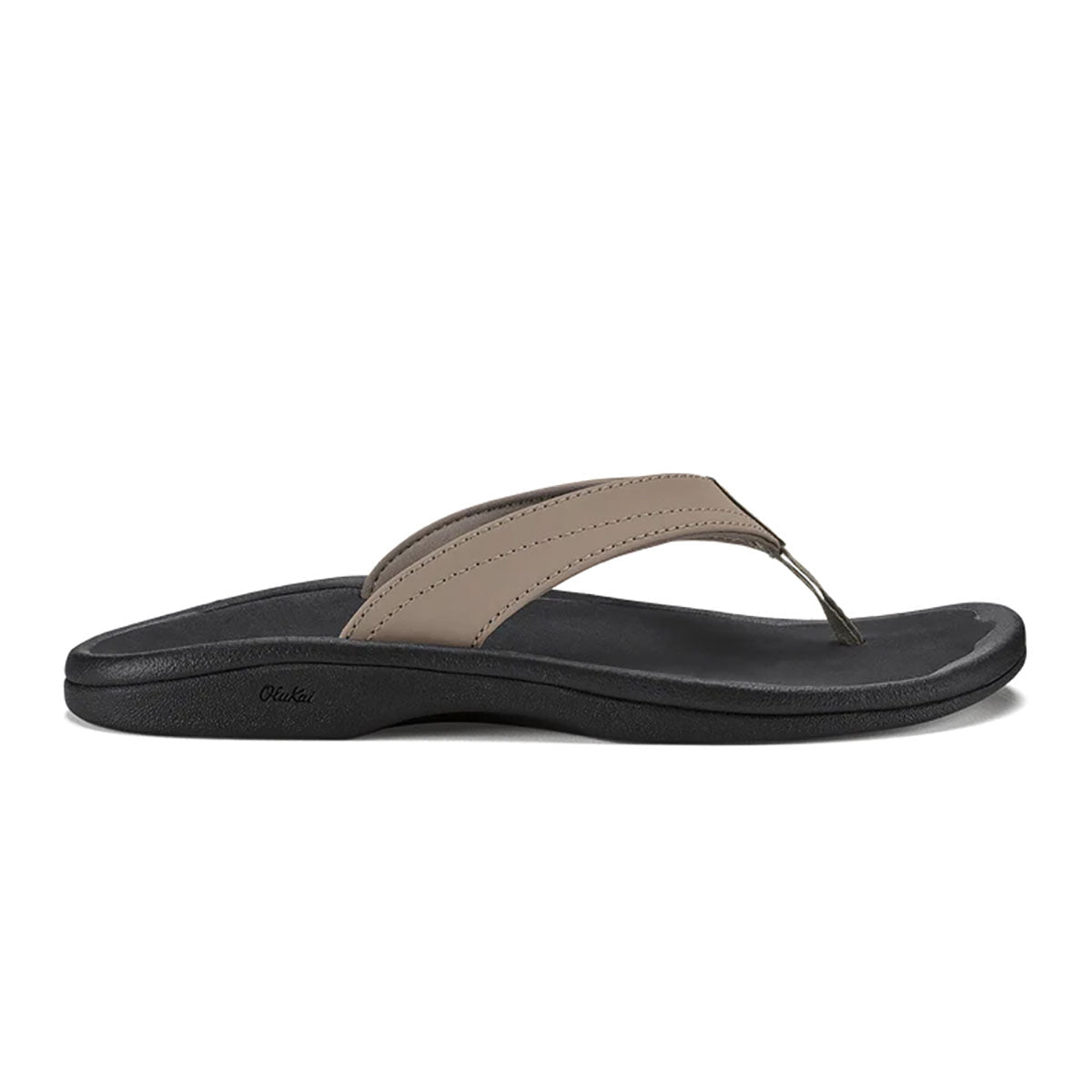 OluKai Womens Ohana Warm Taupe/Black