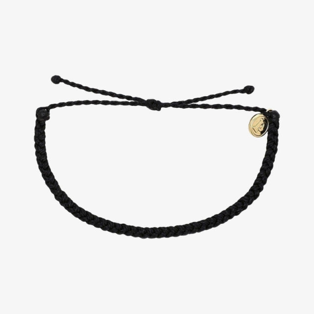 Pura Vida Mini Braided Black