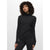 Prana Women's Foundation Rib Turtleneck Black Heather