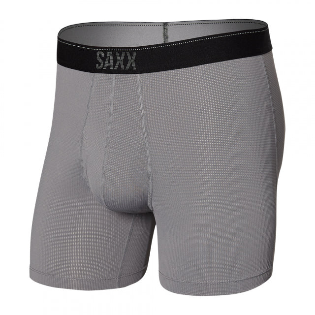 Saxx Underwear Co. Men&#39;s Quest 2.0 Boxer Brief DC2 Dark Charcoal II