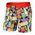 Saxx Underwear Co. Men's Vibe Boxer Brief SSM Sticker Snacks-Multi